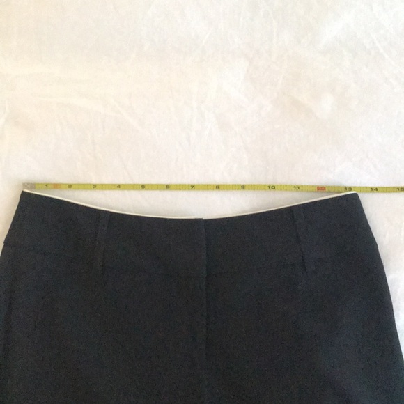 WHBM wide leg cropped dress pants, sz 0 - Picture 8 of 12